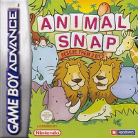 Animal Snap: Rescue Them 2 by 2 PAL GameBoy Advance PAL box art